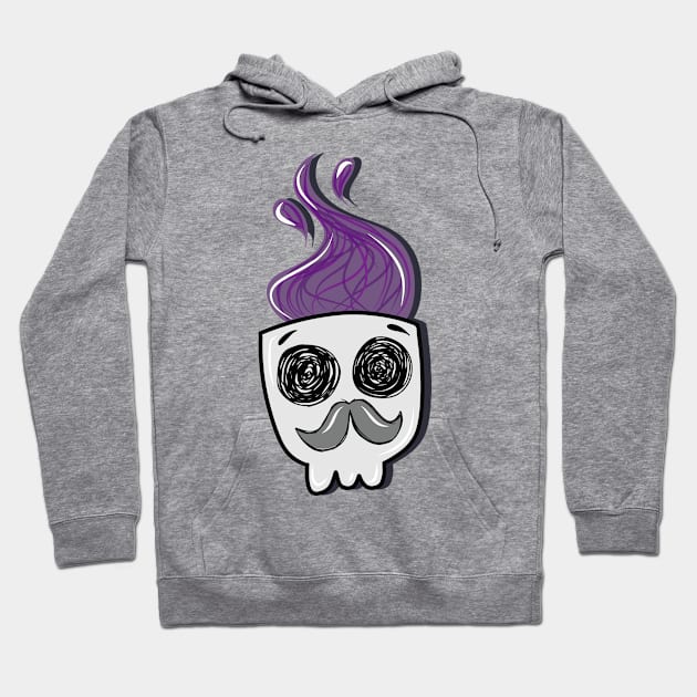 calavera Hoodie by fantasmita